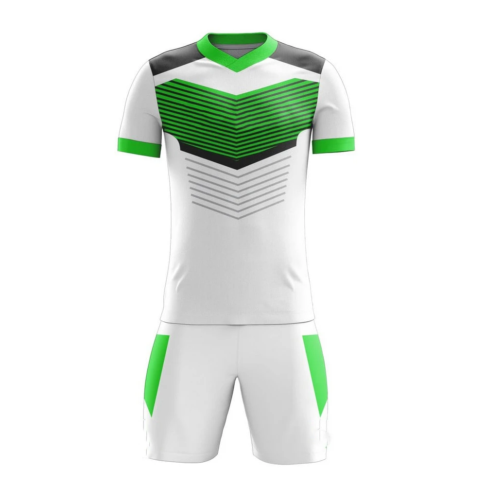 High Quality Unisex Soccer Uniform Kit Breathable and Quick Dry New Design Factory Original Football Wear for Adult in wholesale