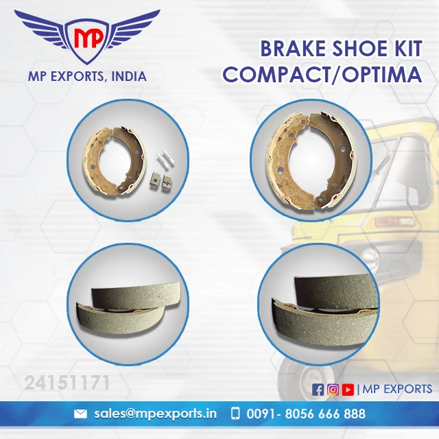 Bajaj Tuk Tuk Brake shoe kit at best price for sale