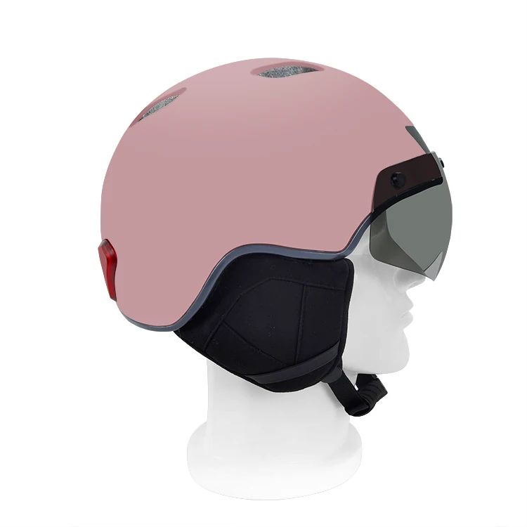 Adult smart bicycle helmet with Driving Recorder and led light bluetooth helmet headset for Urban Commuter