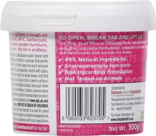 Pink Stuff Miracle All-Purpose Cleaning Paste Laundry Detergent for Household and Bathroom Use Stocked!