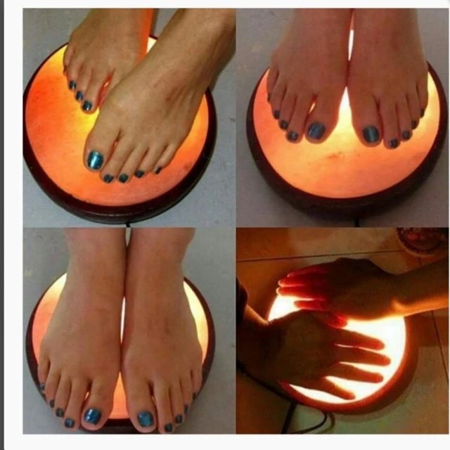 Foot Detox Himalayan Salt Lamp , Himalayan Salt Detox Lamp , Himalayan Crystal Natural Rock Salt Detoxer Lamp