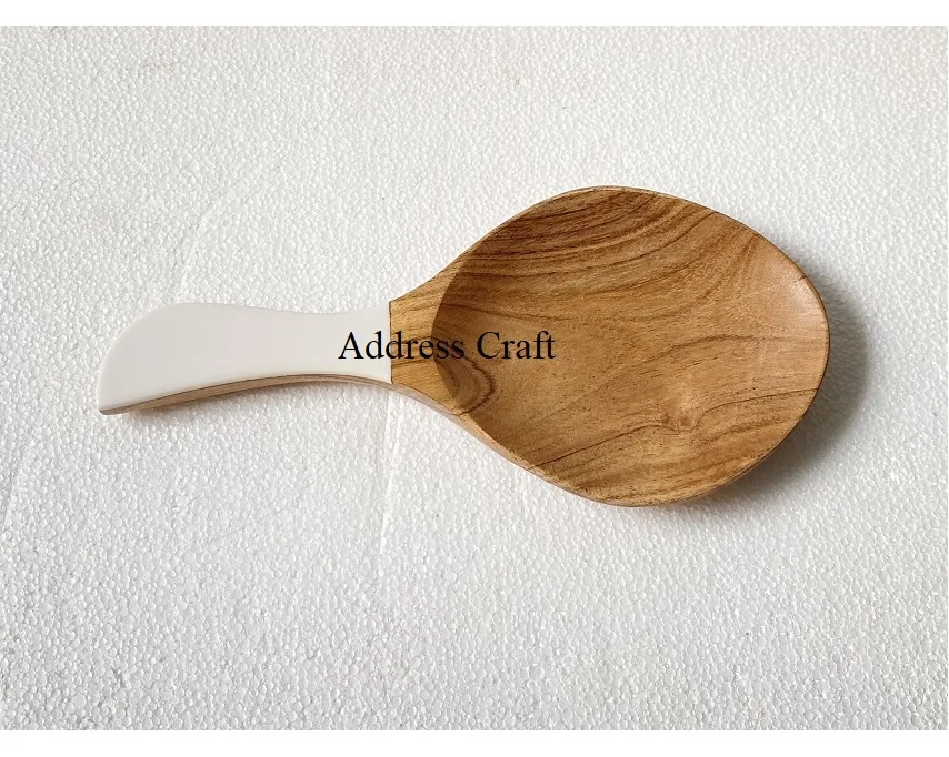 Best Quality Ceramic Spoon Rest Spoon Holder Wood And Marble Homeware Restaurant Kitchenware Kitchen Tools Spoon Rest utensils