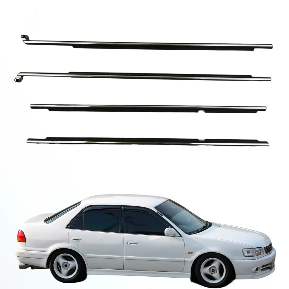 Car Body Trim Moulding Assy Front/Rear Door Belt for Corolla AE11#, EE11#  Weathering Strip Moulding