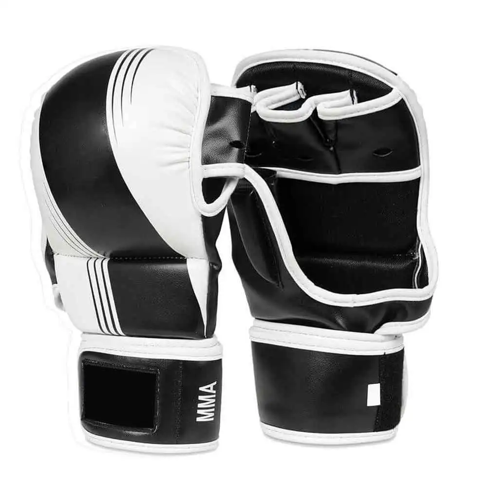 Low MOQ High Quality Adult Size Customized Logo MMA Sparring Gloves Factory Direct Sale Cheap Price MMA Sparring Gloves