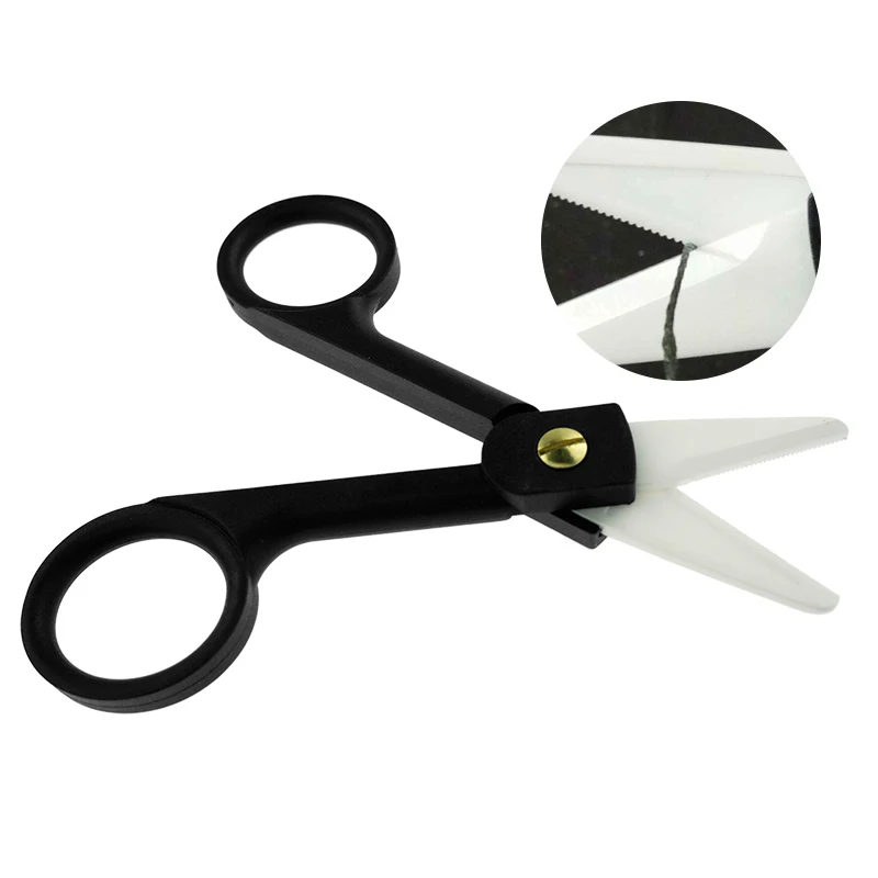 Керамические ножницы, рыболовный резак, аксессуары, циркониевые керамические лезвия, ножницы для рыбной лески