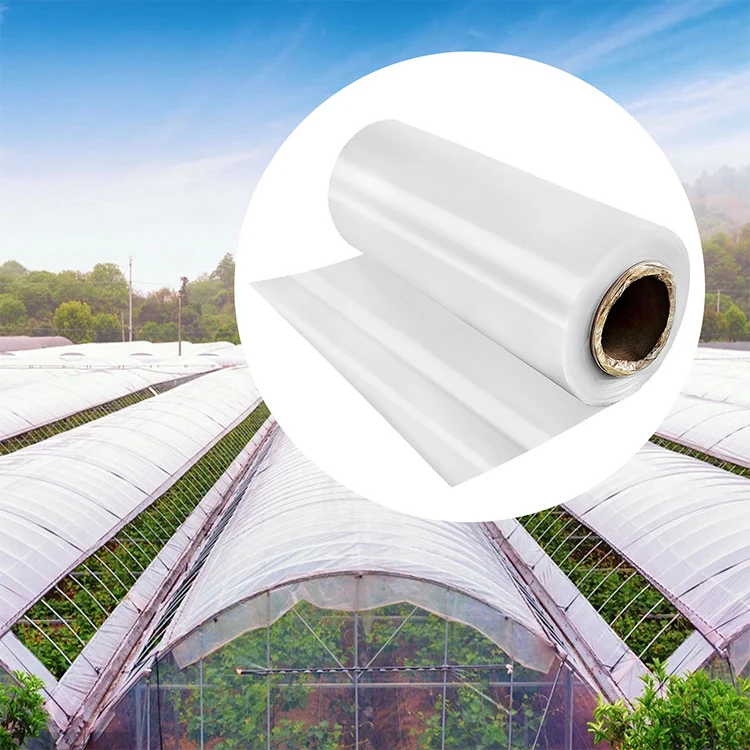 100% High Quality UV Protection Greenhouse Transparent Clear Film Cost Effective Strong Tensile Strenth