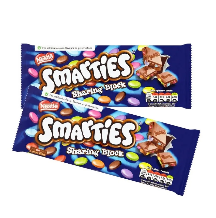 Nestle Smartiess молочный шоколад оптовая торговля