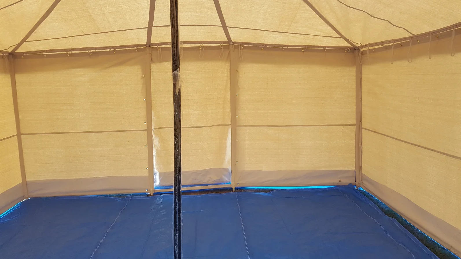 Waterproof Four Season Tents Kuwaiti Deluxe Tent In Whole Sale Price Luxury Breathable Cotton Canvas Camping Tent Deluxe