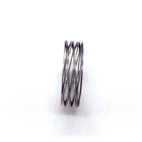 Custom 17-7 PH stainless steel piano wire compression wave springs