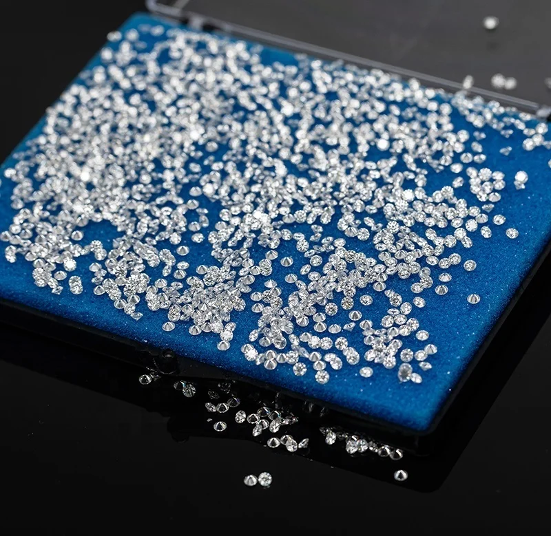 100% Natural Loose Diamonds Good Quality VVS Clarity 1.50-1.65mm Melee DEF Color Real Diamond stone Full Stock for Sale