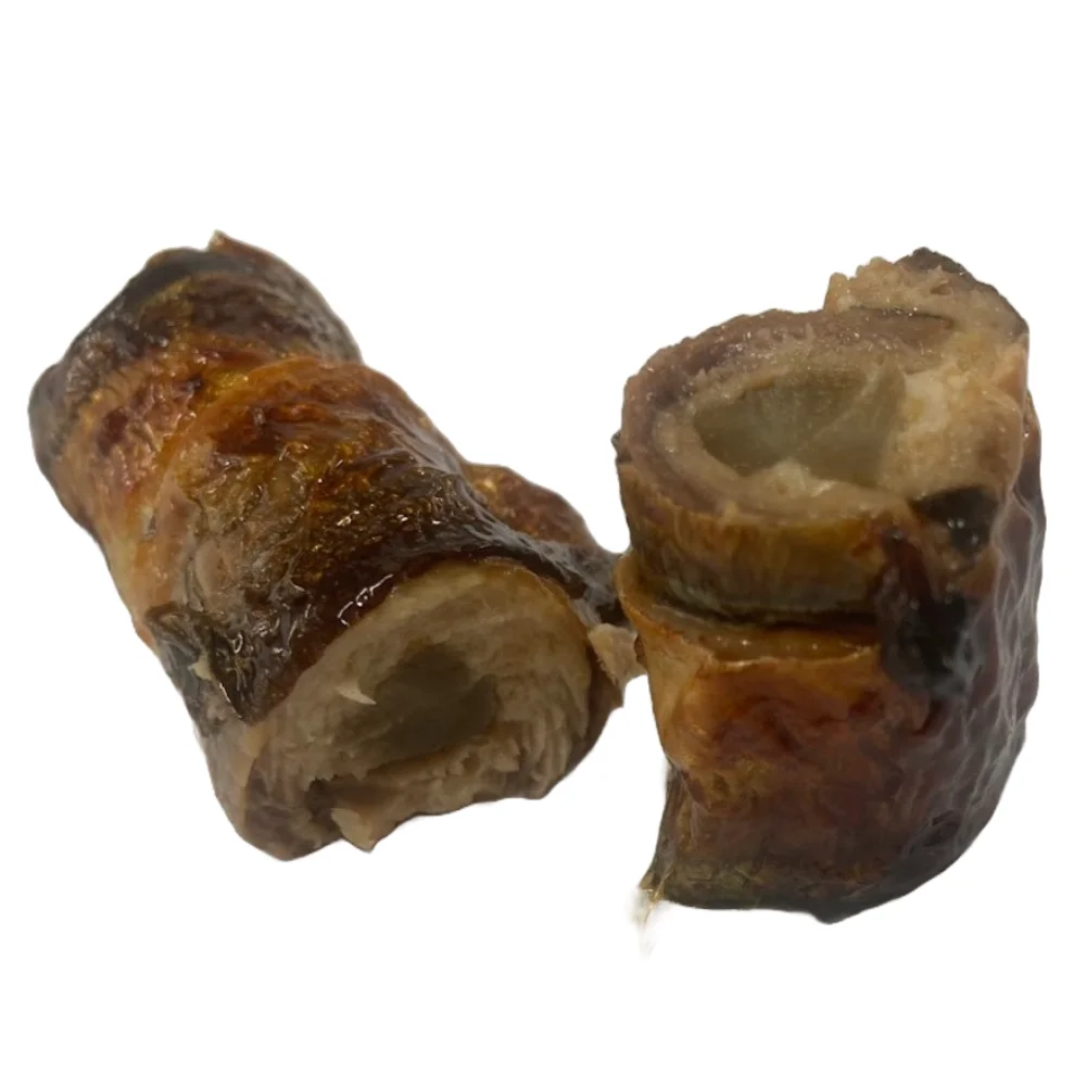 HACCP Instant food Lunchbox Frozen ROASTED PACIFIC SAURY BURDOCK ROLL SEASONED WITH MISO Vacuum pack 696g Vietnam factory