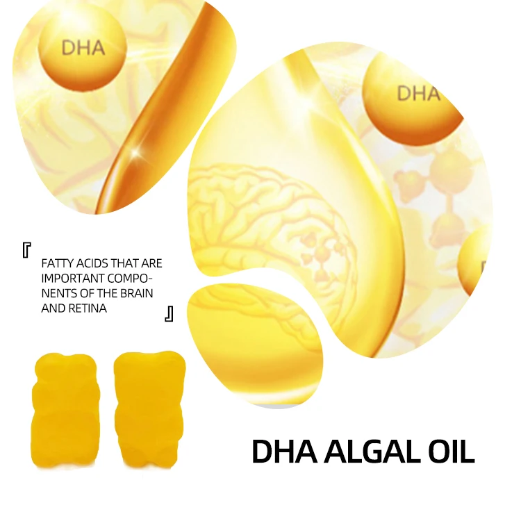 Manufacturers Eye Care Antioxidant Anti-Fatigue Gummies Supplements Blueberry Lutein Esters Gummies