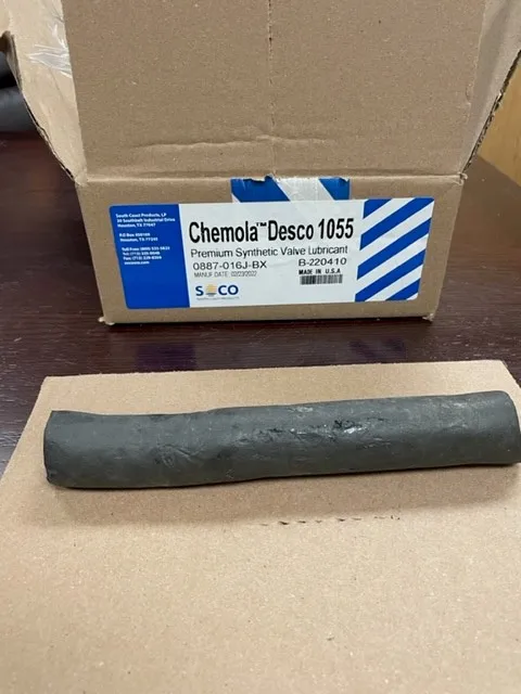 Смазка для клапанов Chemola Desco 1055 Произведено в США промышленная смазка ворот шаровых и запорных 5