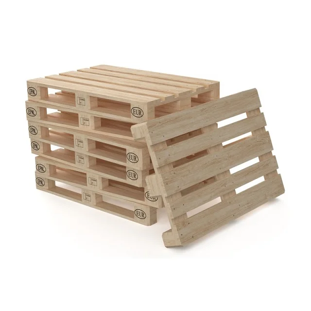 Hard Wood 4 Way Wooden EURO PALLET EUR/ EPAL PALLETS With Color Yellow Size 1200x1000x150mm Available for Sale