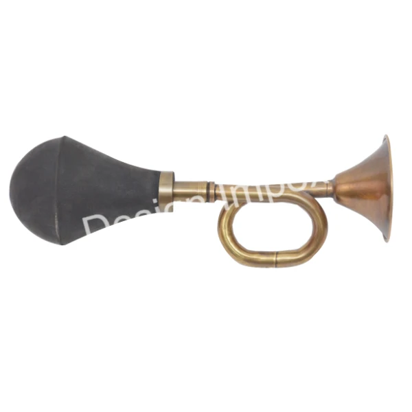 Top Dealing Metal Beep Taxi Horn Playing Kids Musical Instrument Super Selling Brass Antique for Automobiles Accessory