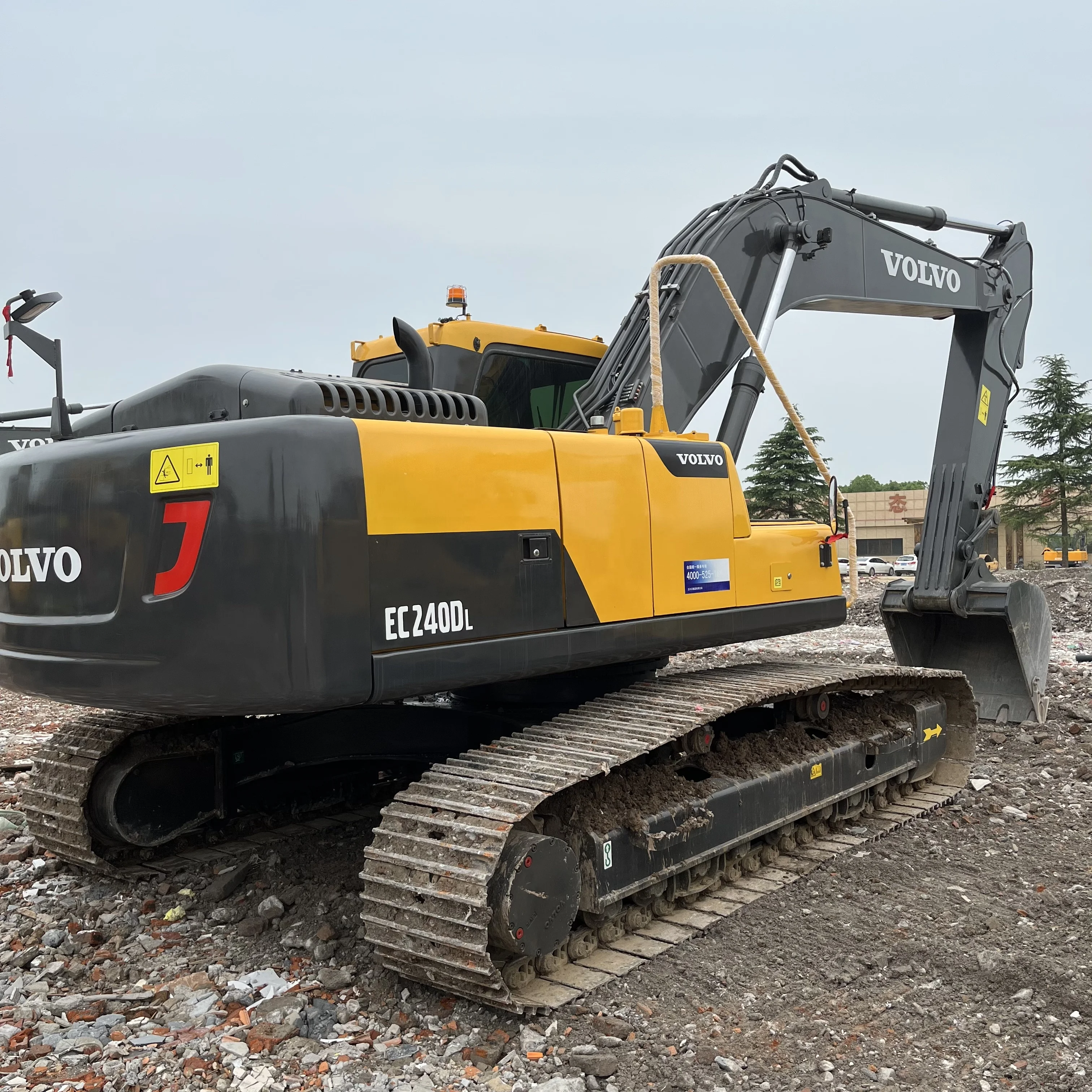 Used Korea Volvo EC240D excavator,24ton medium hydraulic crawler backhoe excavator,EC240 harga earth-moving excavator Volvo baru