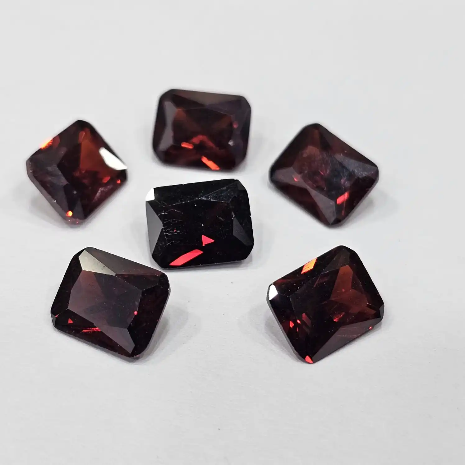 Excellent Quality Natural Rectangle Shape Cubic Zirconia Loose Gemstone Handmade Princess Cut For Jewelry Making