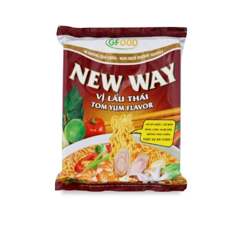 Tom yum flavor  Good Choice 70 grams Top Selling famous High Quality noodles instant noodles made in Viet Nam