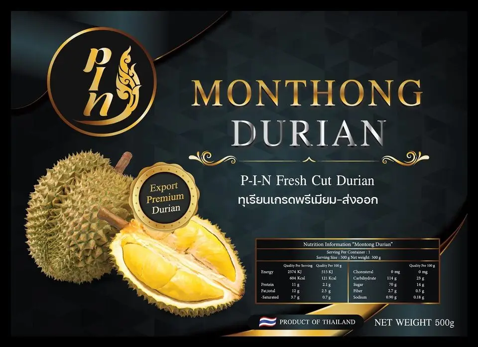 1 of Thai fruit exports must be us only. dear durian Ready to travel to LA, USA Monthong Durian Premium Grade A