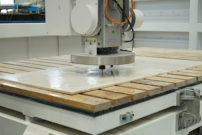 5 Axis Cnc Stone Bridge Saw Cnc Stone Cutting Machine For 3D Carving And Cutting Quartz, Granite And Marble