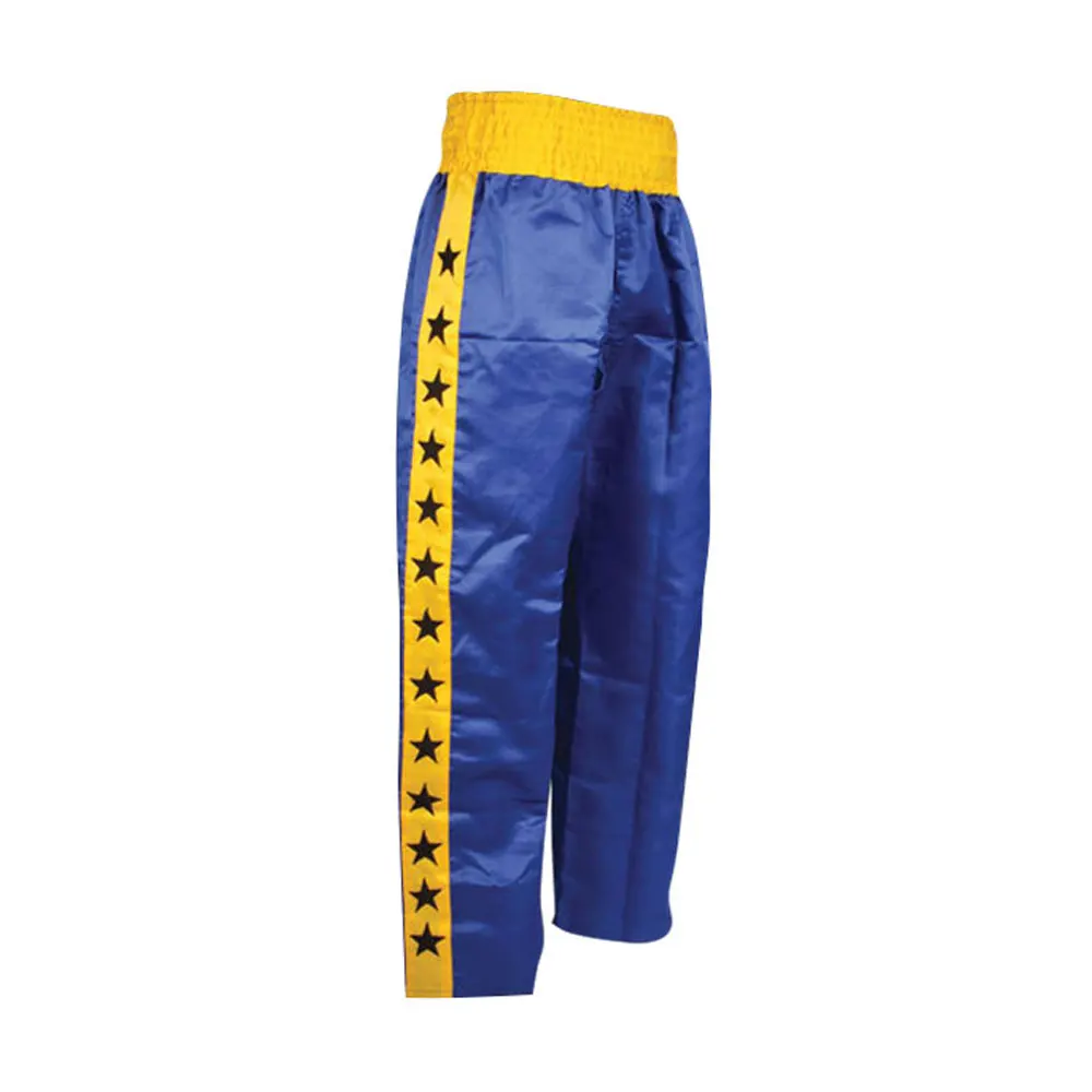 Full Plain Latest Quality Kickboxing Wrestling Pants Muay Thai Boxing Fighting Clothing Trousers For Sale
