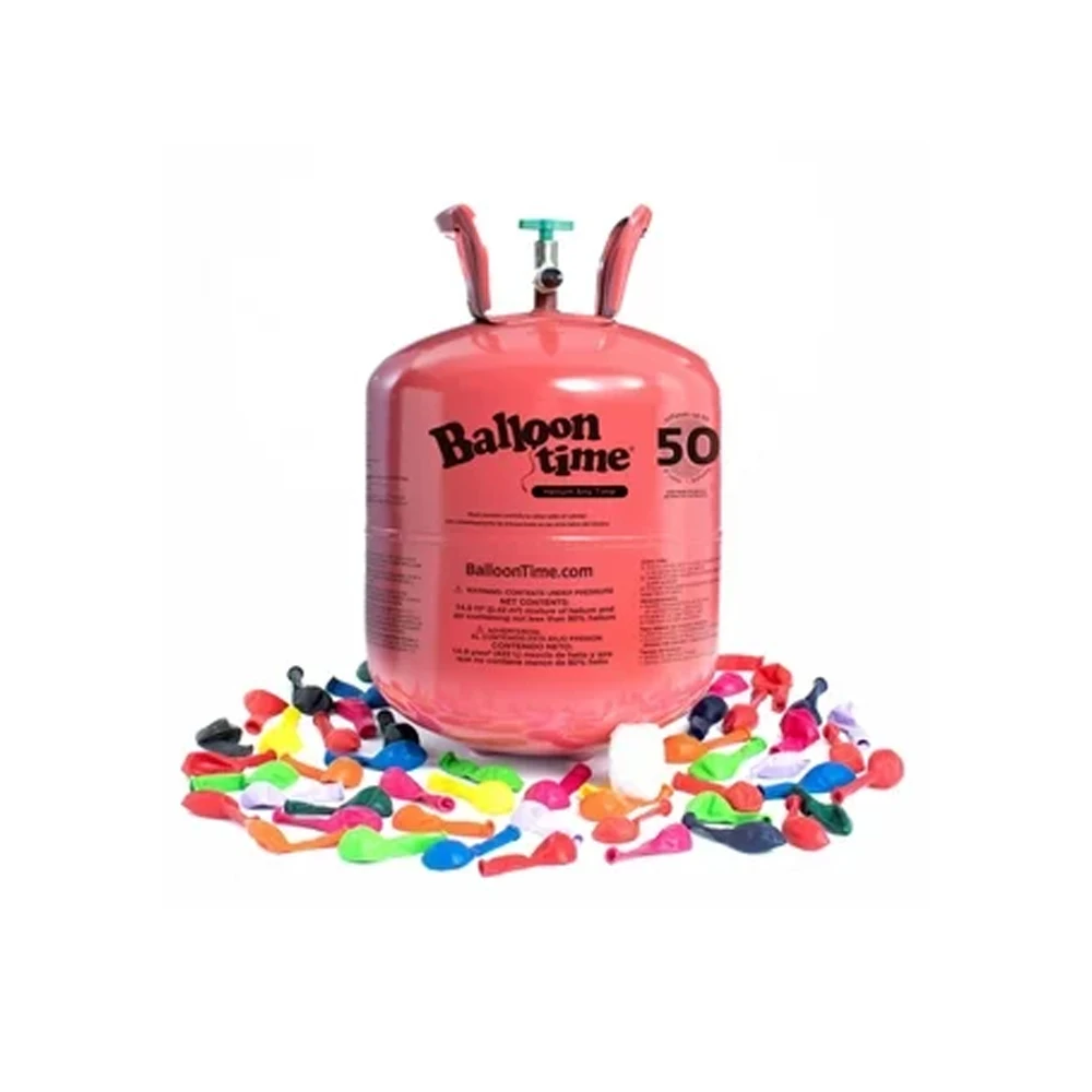Disposable 2.2L 3.3L Helium Gas Tank Steel Cylinder 7L 13.4L 22.3L Hellium Balloon Gas Tank For Festival Use