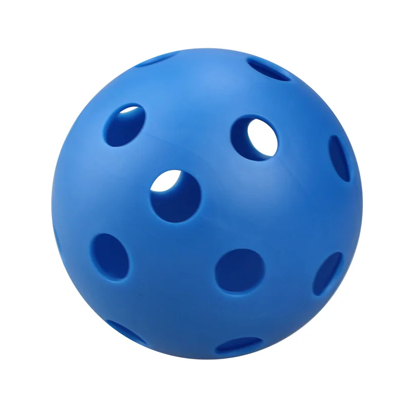 74mm Pickleball Balls with 26 precision molded holes PP/TPE material Injection indoor Pickleball Balls
