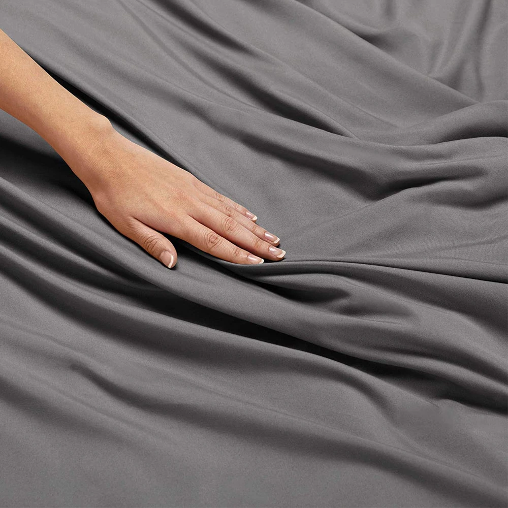 Premium Quality Solid Color Customized Length 2023 Best Design Room Hotel Use Bedsheet In Multi Colors