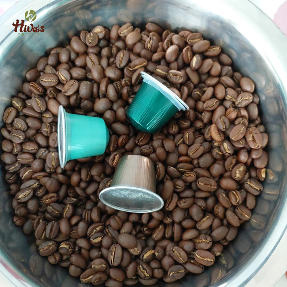 Specialty Arabica Robusta Viet Nam CAPSULE coffee Italian roast 5.8gr pod Ground coffee Coffee Powder Ready to Export