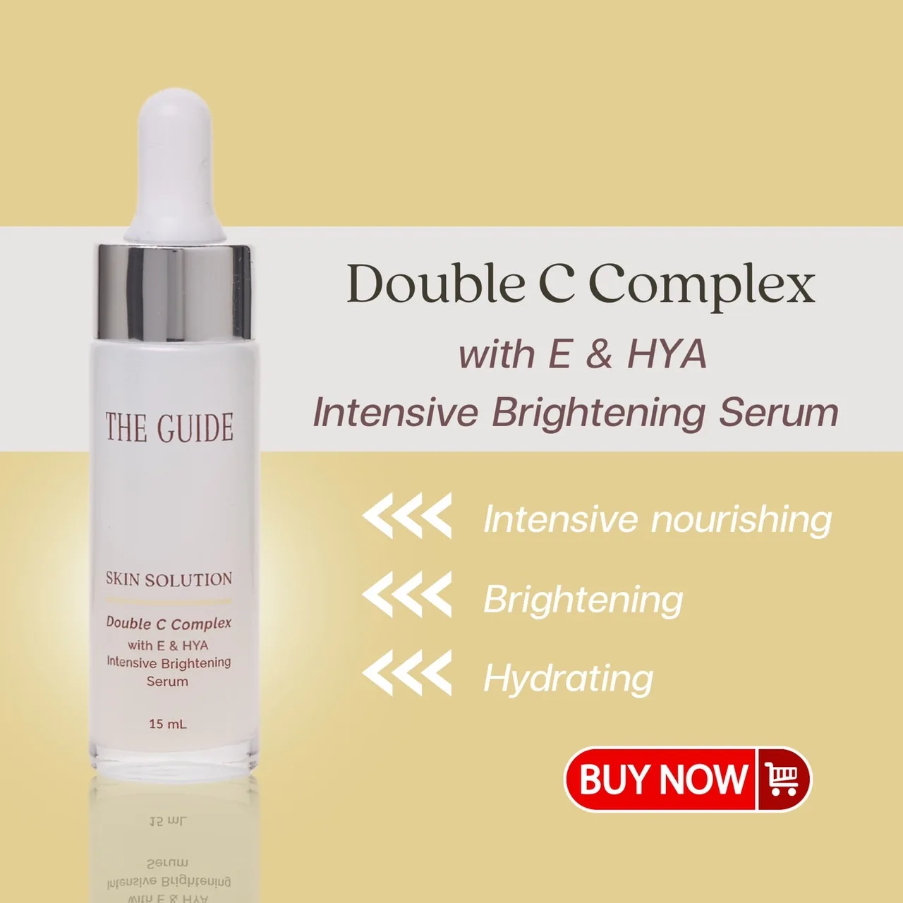 The Guide Skin Solution DoubleC Complex with E & HYA Intensive Brightening Serum