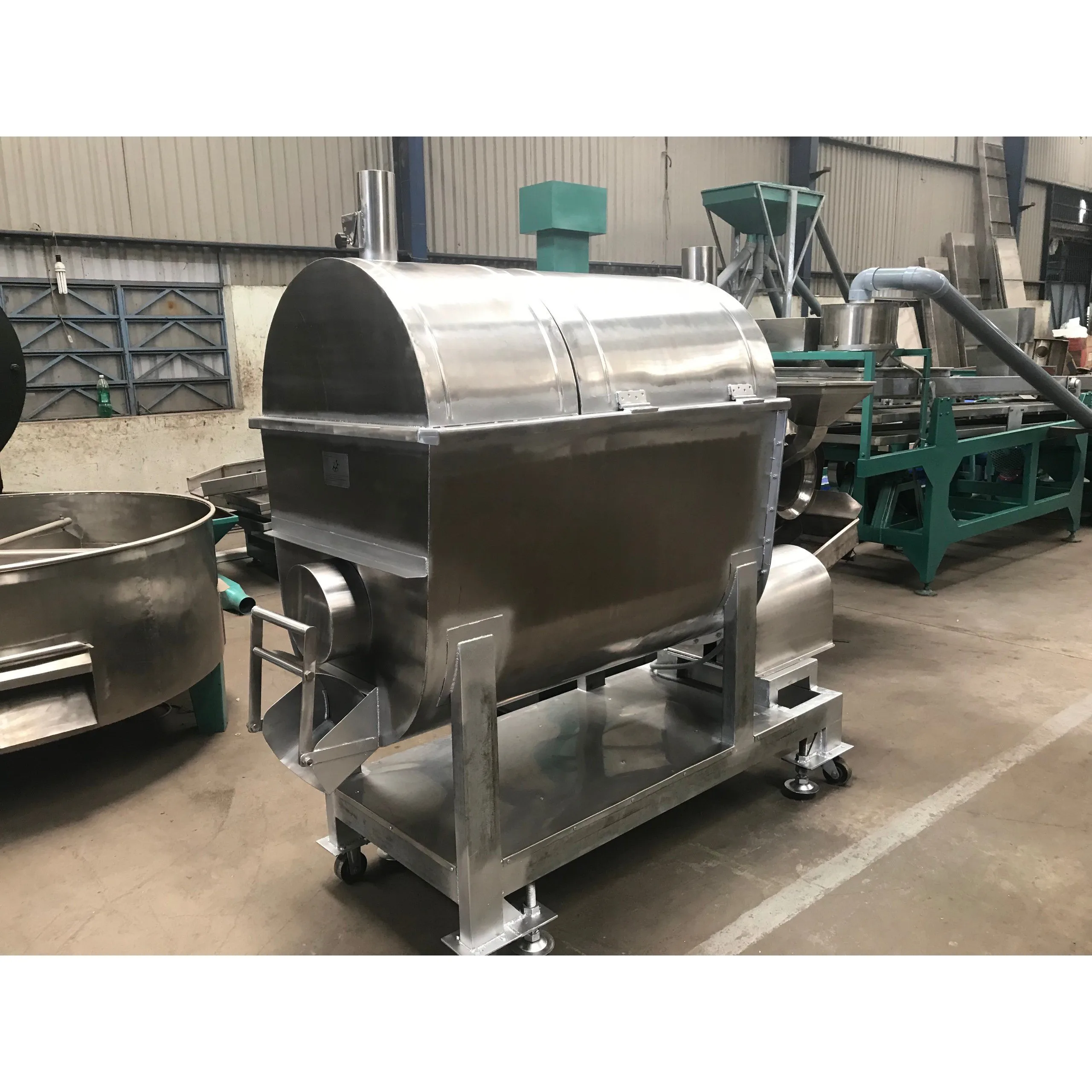 Industrial Coffee Powder Mixing Machine Blending Coffee Tea Cocoa Mixer Machine  120kg/batch made in Vietnam