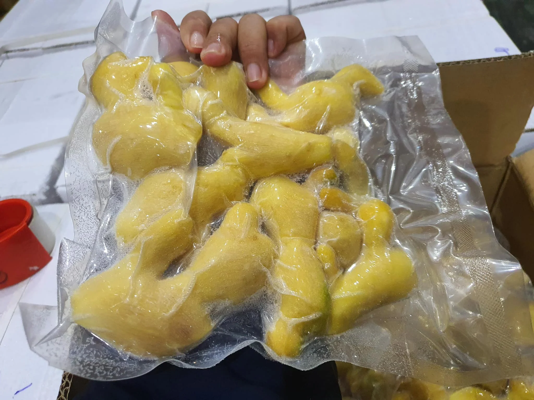 High Quality Delicious Frozen Ginger Fruits and Vegetables from Vietnamese Manufacturer Packaged in Bulk for minus18C Storage