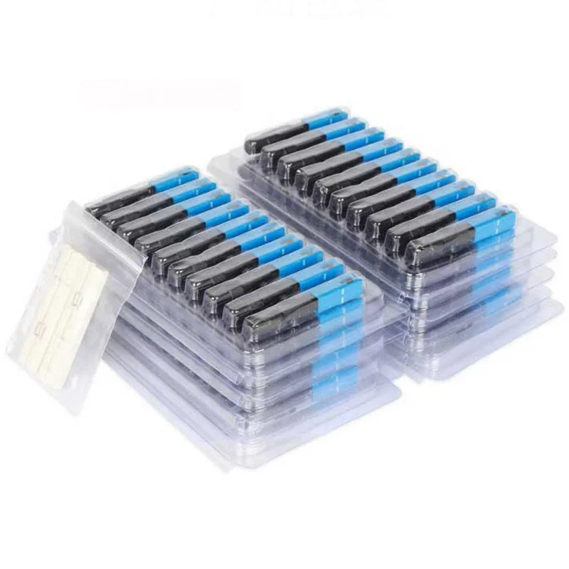 High Quality FTTH Optical Fiber Optic Field Assembly Quick Connector SC APC UPC Fast Connectors