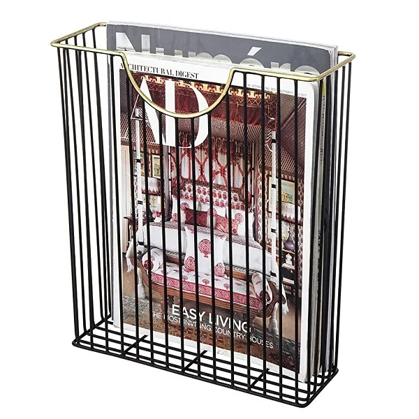 Great Quality Hot Selling Magazine Display Rack At Reasonable Price Floor Standing Magazine Holder Display Office Table Decor