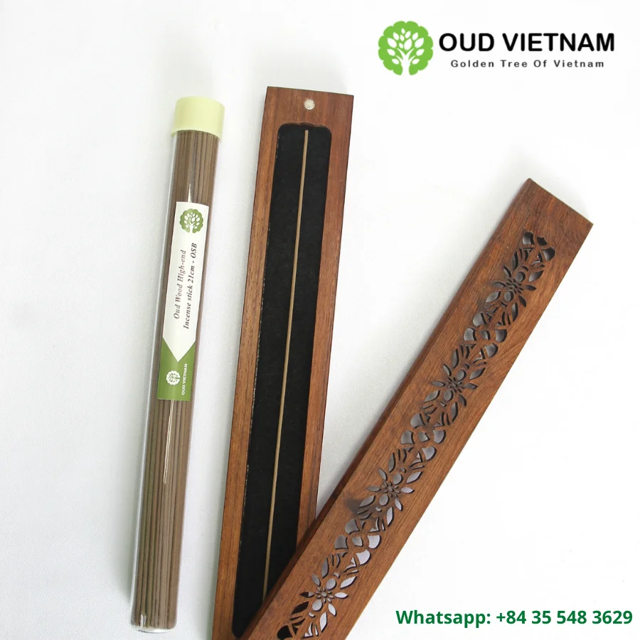 Wholesale Natural Incense Sticks Aroma Oud Vietnam High-end Grade Tripple a Plus Long Last Time Smelling