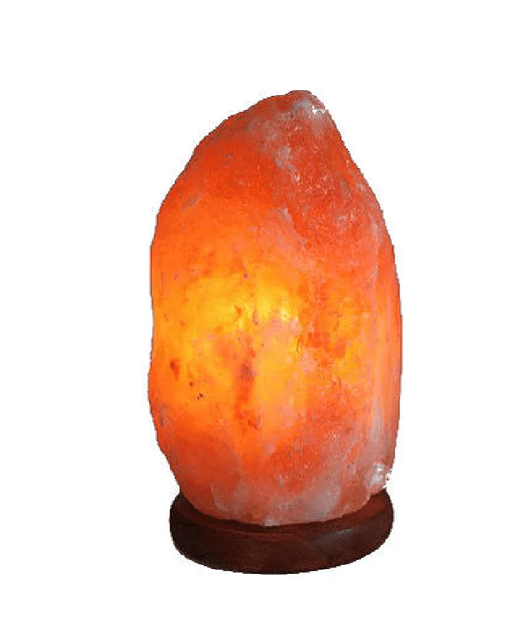 Himalayan Salt Lamp Pink Orange Natural Medium Size Hand Carved Crystal Rock Salt Lamp Night Light for bedroom Table Himalaya