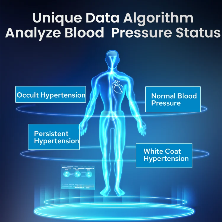 TRANSTEK Medical Supplier Upper Arm Wireless BP Machine Tenciometro Digital Intelligent Blood Pressure Meter with Bluetooth