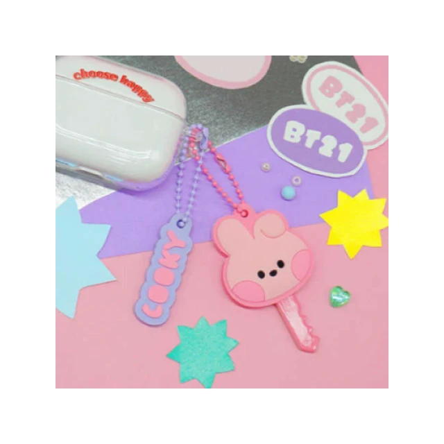 BTS  BT21 minini Characters Acrylic Key Rings Holders Handy Fancy Trendy Fashion Practical Bag Custom Items Goods decoration