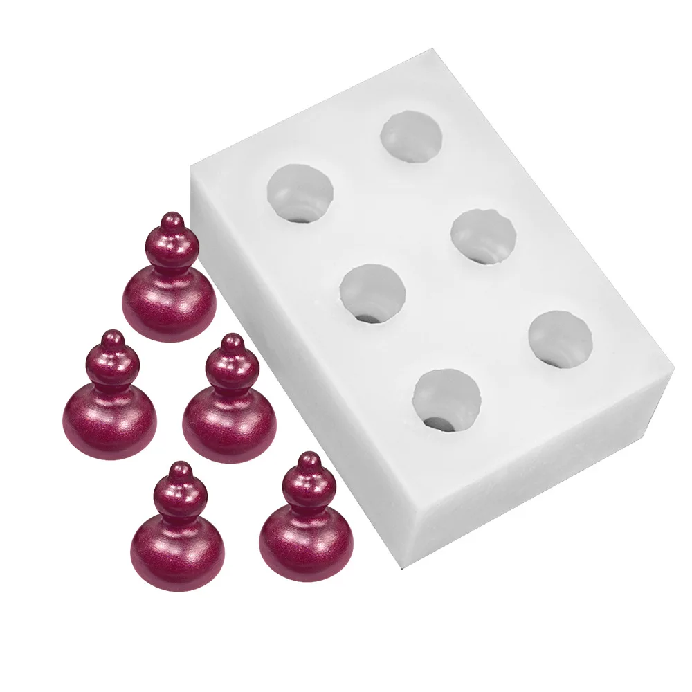 Gourd foie gras silicone mold artistic conception dish cold dish mold grinding tool molecular cuisine mousse cake mold