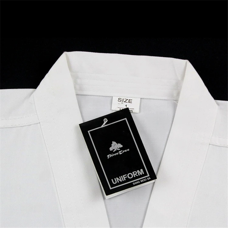 White Taekwondo Uniforms Karate Judo Taekwondo Dobok Clothes in Whholesale Price