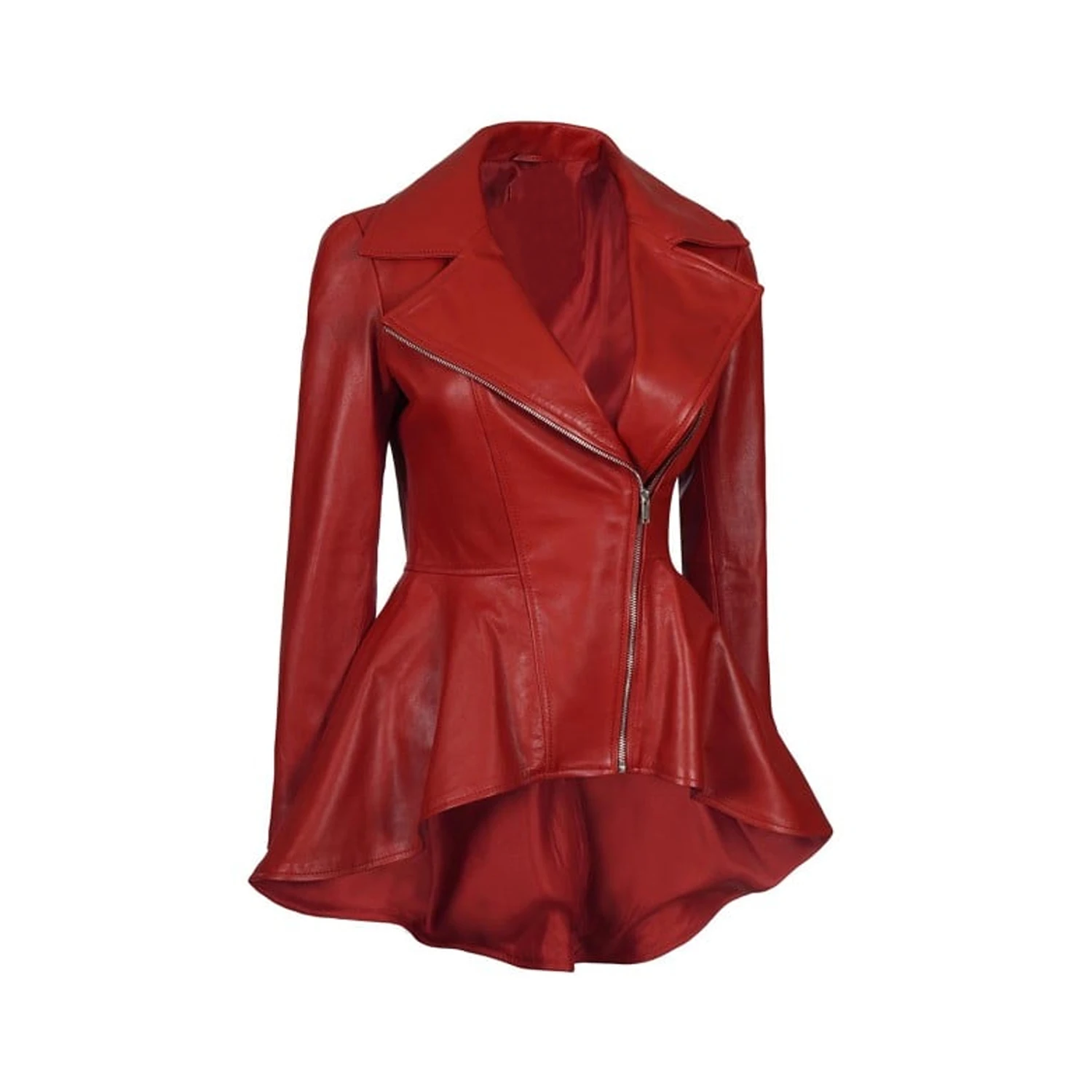 Wholesale Fashion Vest Winter Womens  Quilted Puff Jacket Stand Collar  Leather Waistcoat  ladies leather jacket