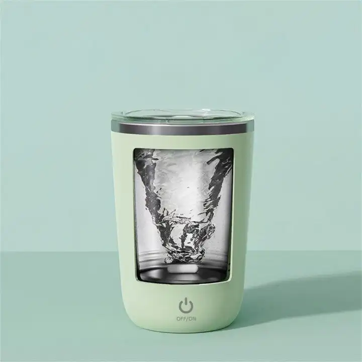350ml Automatic Self-Stirring Mug 304 Stainless Steel Rechargeable Magnetic Mug Milk Mixing Cup Smart Mixer Water Tornado Bottle