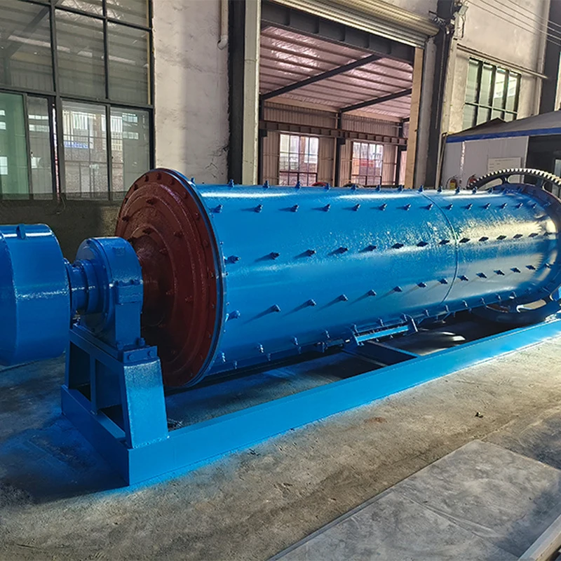Automatic China ball mill manufacturer, continuous building materials  crushing equipment, horizontal drum stone powder machine