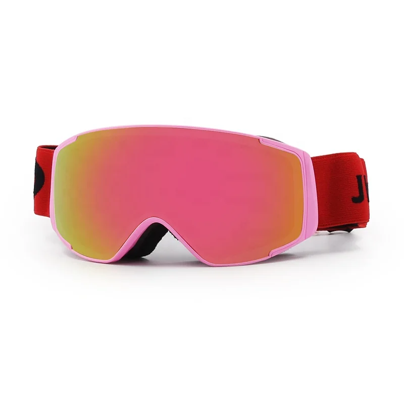 JIEPOLLY Fashion Wholesale Factory Children Anti-Fog Ski Googles Girl Snowboard Glasses Custom Brands Boy Kid Ski Snow Goggles