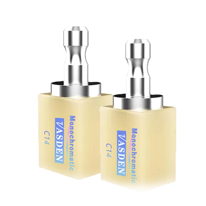 Dental Cerec Monolayer block C14 Hybrid Ceramic Block Composite Block for Chairside system Resin Milling Block