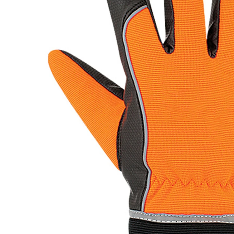 16 Inch Welding Gloves Grain Split Cowhide Leather Safety Gloves Thread Stitching Heat Resistant Premium Grade Welders Gloves