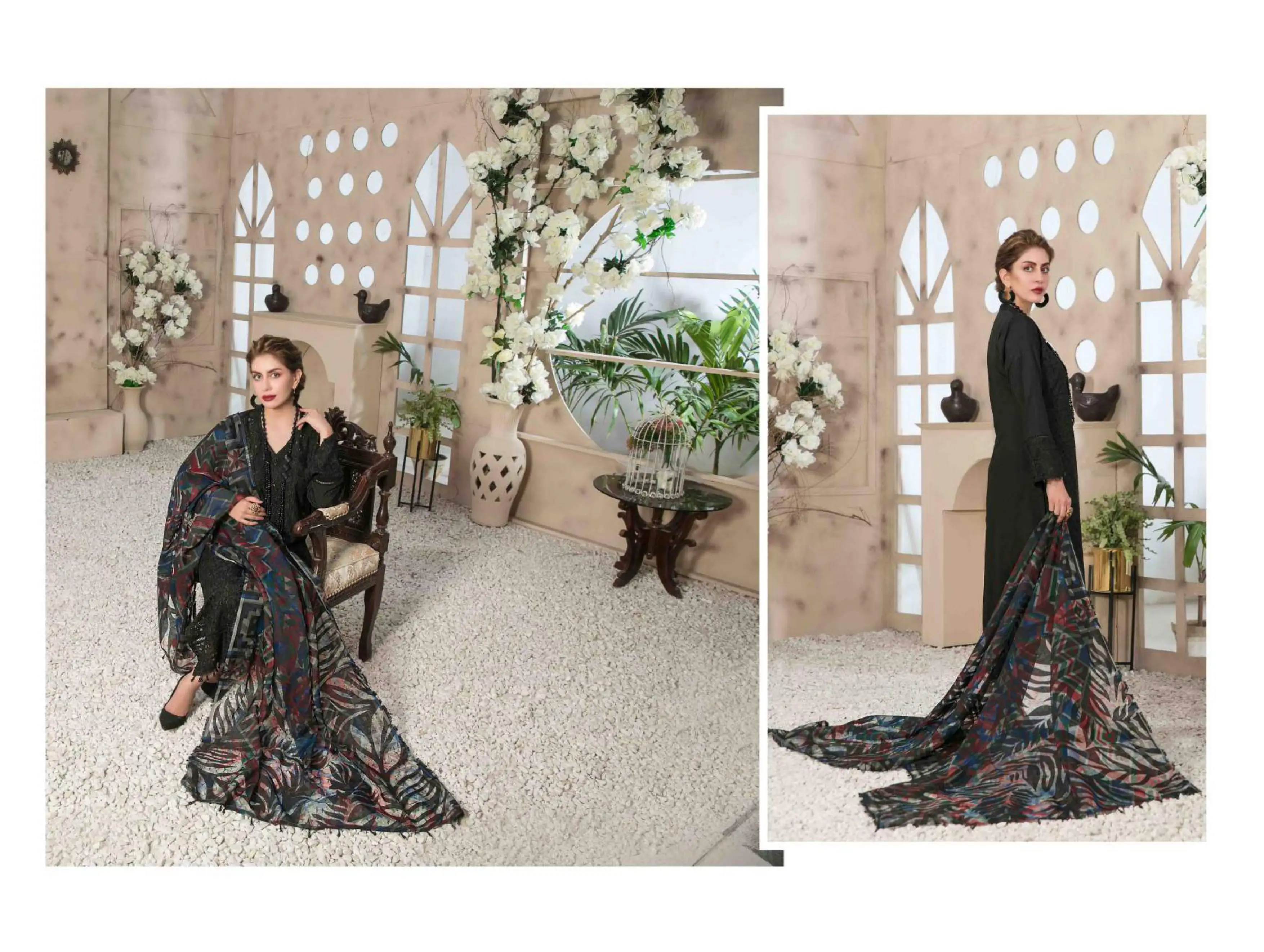 Embroidery Design Ladies Dress | 2022 New Arrival Pakistani Women 3 Piece Party Wear Embroidery Dresses For Sale