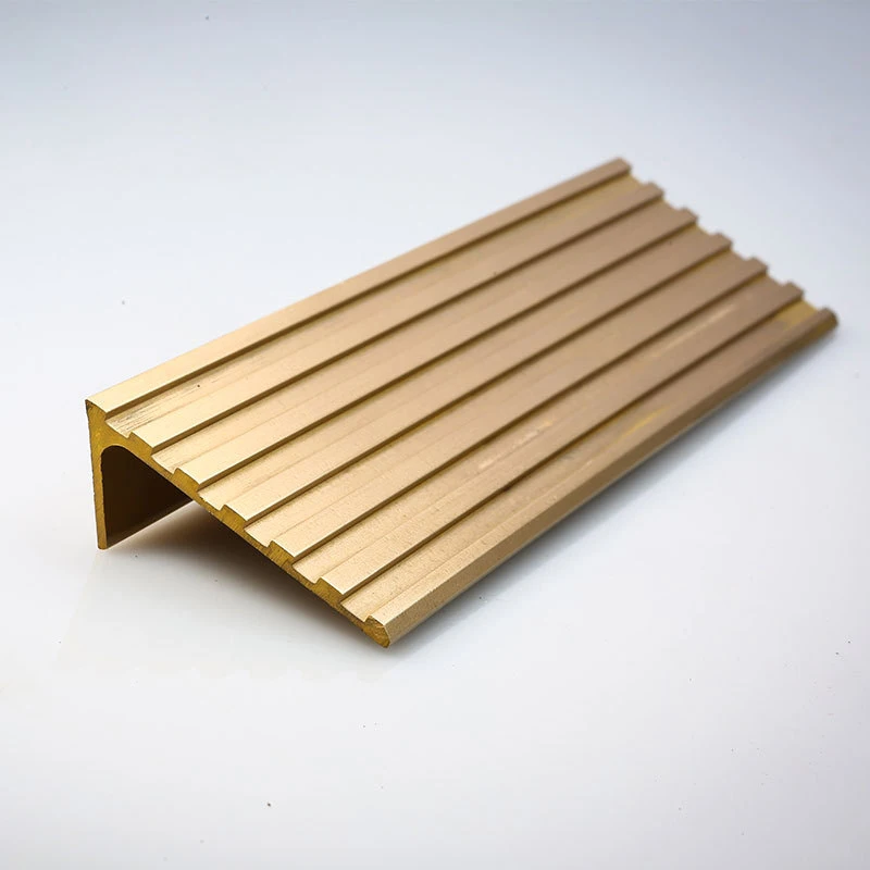 Customized Decorative Ceramic Metal Bullnose Corner Curved Wall Round Edge Brass Tile Trim FOR APARTMENT