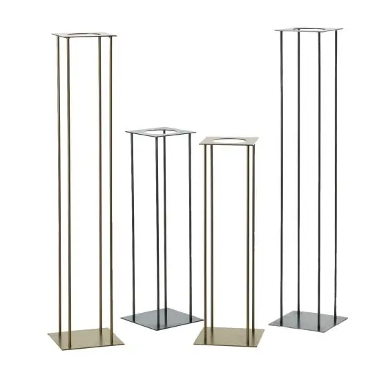 Подставка Harlow/золотая металлическая подставка для цветов/садовая с золотым порошковым покрытием BRENTMORE подъемная Серебряный двойной обруч