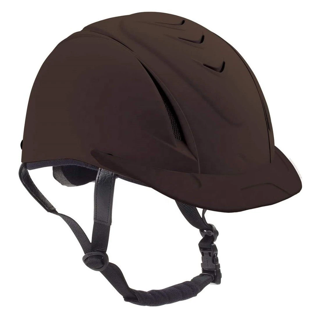 Equestrian Riding equipment  Horse Riding Helmet Black Half-covered Horse Riding Safety Cap Helmet 54-60cm